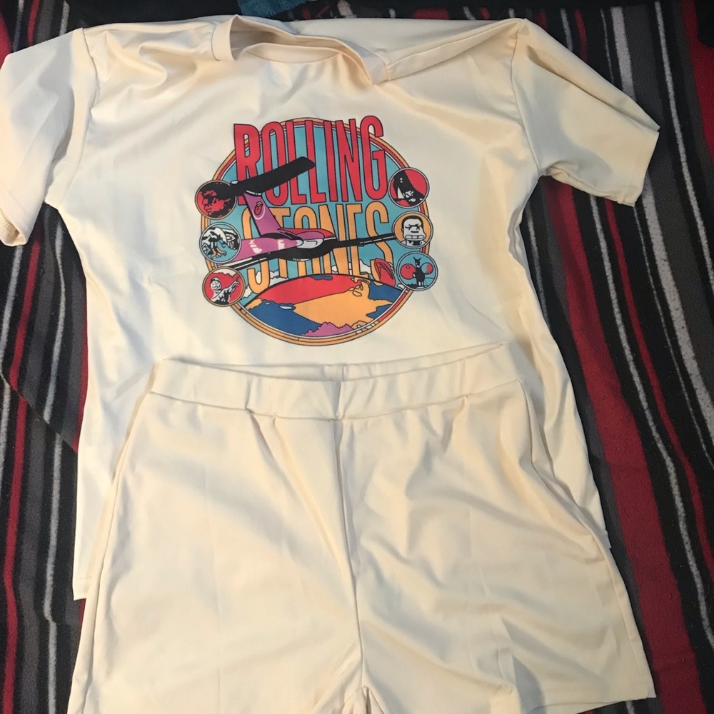 Biker short set